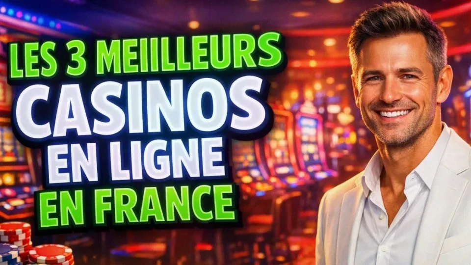 top 3 casinos en ligne france : classement et avantages clés